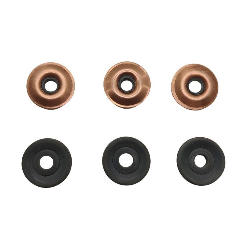 Koppar smältlimsbrickor